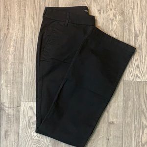 Old navy black twill pants NWT